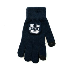 U-State Embroidered Touch Screen Gloves Navy